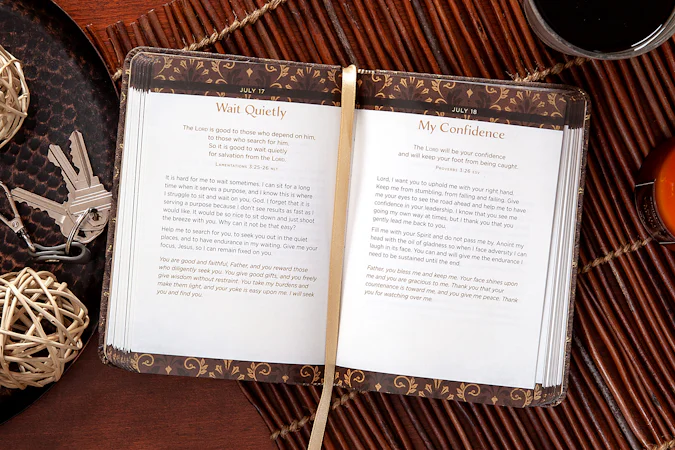 365 Daily Prayers and Declarations for Men - interior image