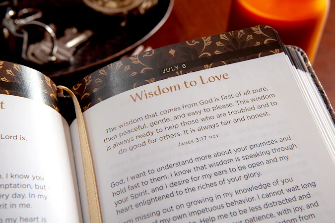 365 Daily Prayers and Declarations for Men - interior image