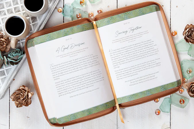 Strength for Today for Couples - interior image
