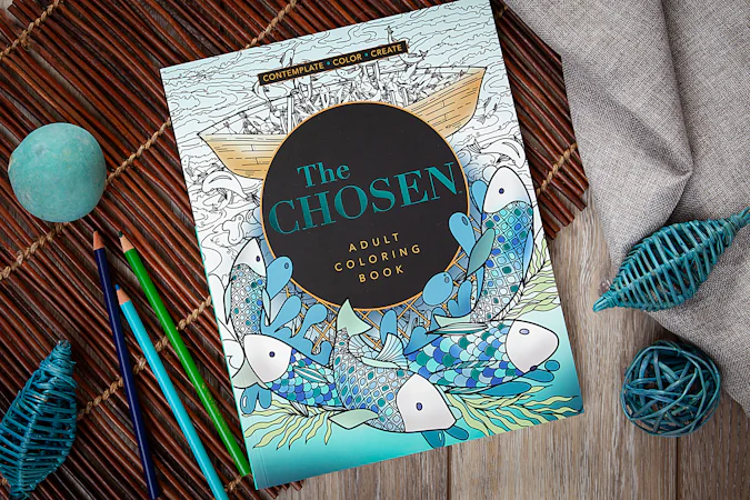 The Chosen Adult Coloring Book - interior image
