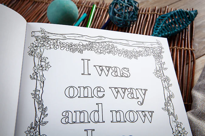 The Chosen Adult Coloring Book - interior image