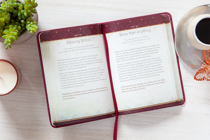 365 Days of Faith - interior image