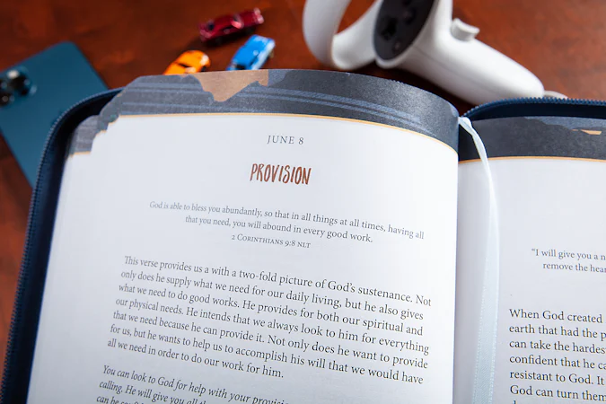 Strength for Today for Teen Guys - interior image