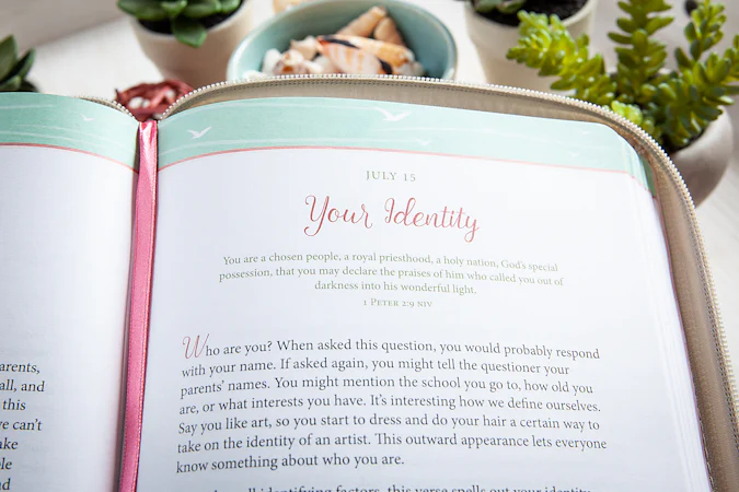 Strength for Today for Teen Girls - interior image