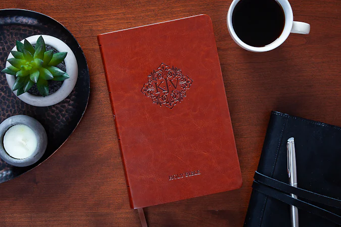 KJV Holy Bible Personal Caramel - interior image