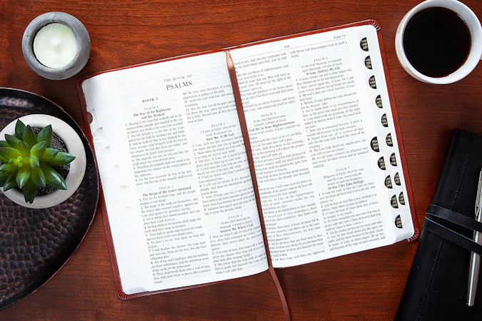 KJV Holy Bible Personal Caramel - interior image