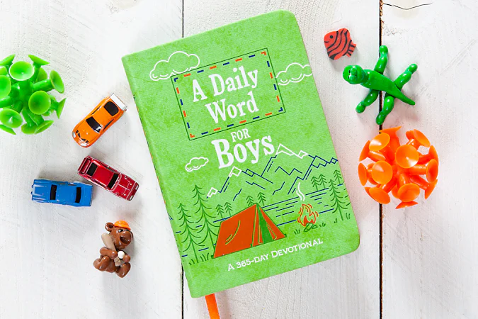 A Daily Word for Boys - interior image