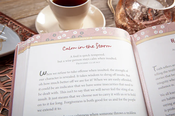 Daily Wisdom for Women - interior image