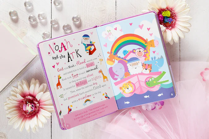 My Pretty Pink Bible - interior image