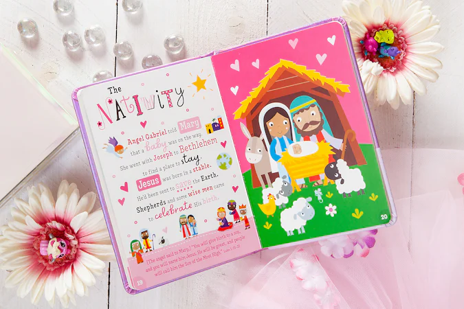 My Pretty Pink Bible - interior image