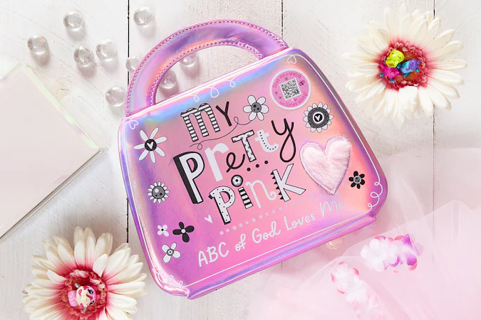 My Pretty Pink ABC of God Loves Me - interior image