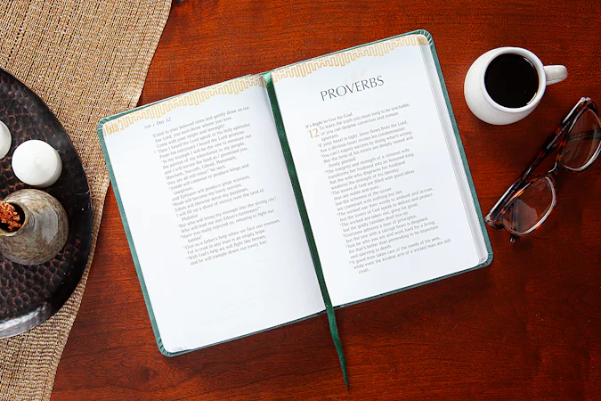 Five Psalms and a Proverb - interior image