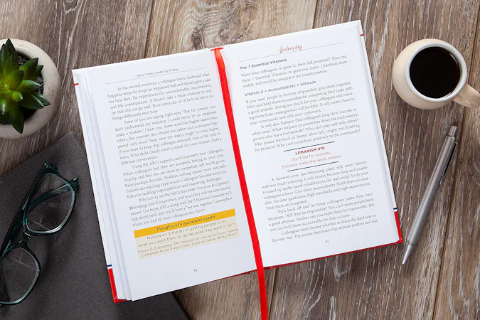 Be a Great Leader by Friday - interior image