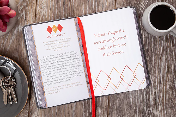 2-Minute Devotions for Men - interior image