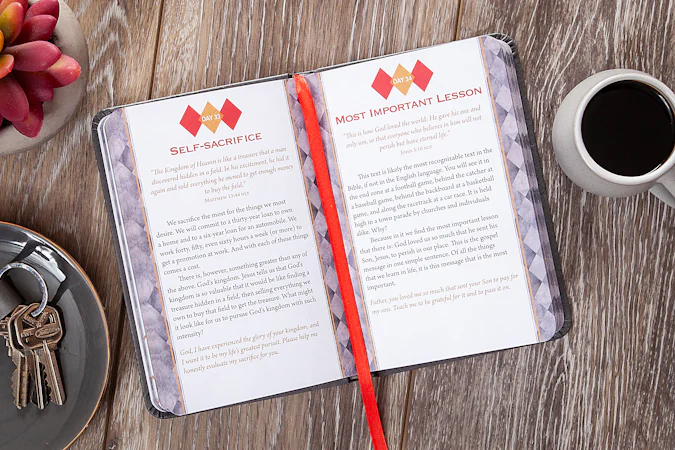 2-Minute Devotions for Men - interior image