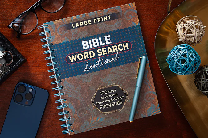 Bible Word Search Devotional - interior image