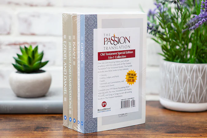The Passion Translation Old Testament Special Edition - interior image
