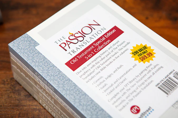 The Passion Translation Old Testament Special Edition - interior image