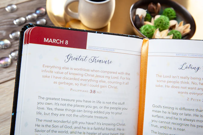 The Birthday Devotional - interior image