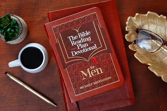 The Bible Reading Plan Devotional for Men - interior image