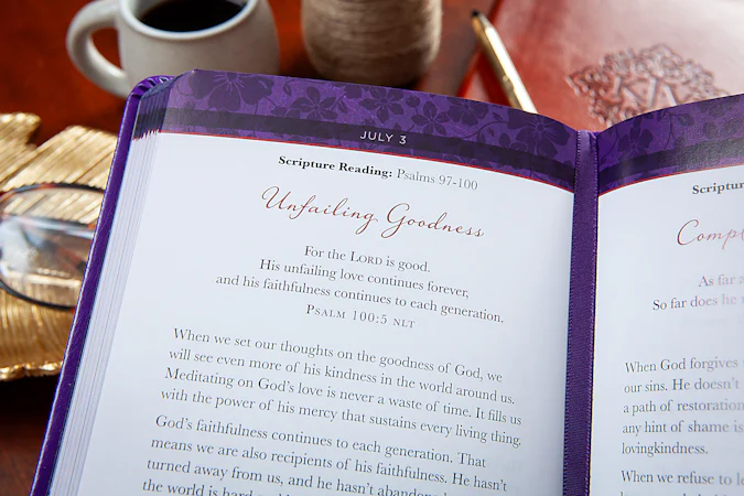 The Bible Reading Plan Devotional for Women - interior image