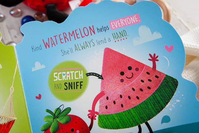 Scratch and Sniff Fruits of the Spirit - interior image
