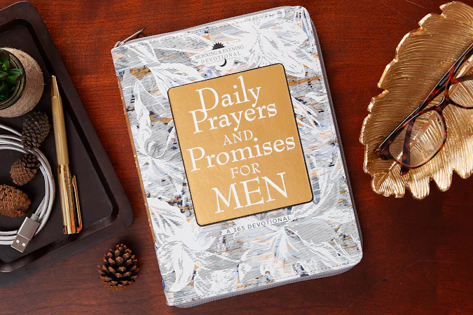 Daily Prayers and Promises for Men - interior image
