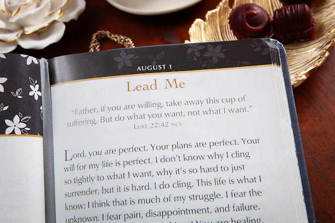 365 Days of Prayer for Women (Large Print) - interior image