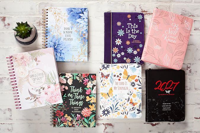 Amazing Grace (2027 planner) spiral hardcover - interior image