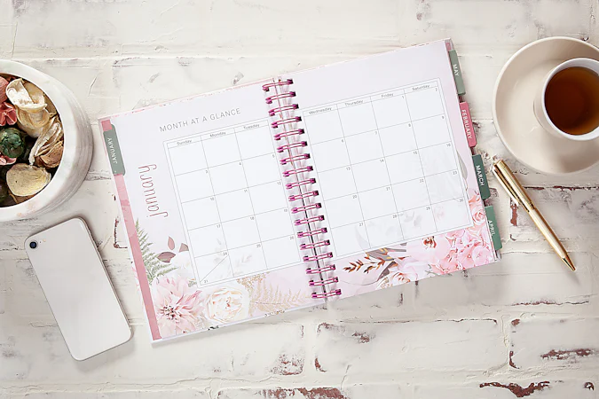 Amazing Grace (2027 planner) spiral hardcover - interior image