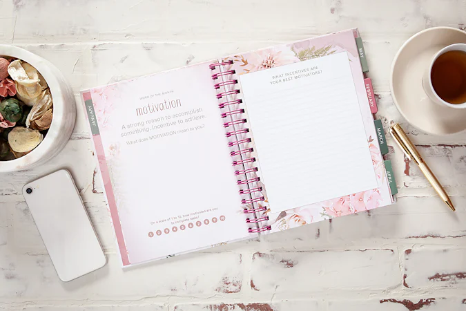 Amazing Grace (2027 planner) spiral hardcover - interior image