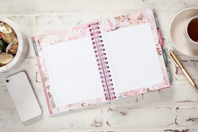 Amazing Grace (2027 planner) spiral hardcover - interior image