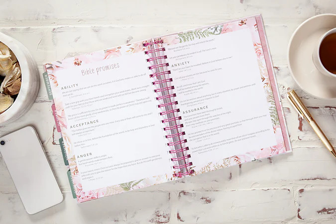 Amazing Grace (2027 planner) spiral hardcover - interior image