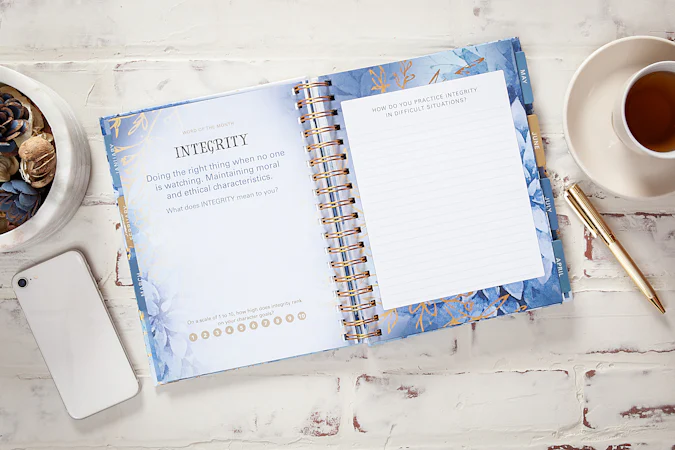 For I Know the Plans (2027 Planner) spiral hardcover - interior image