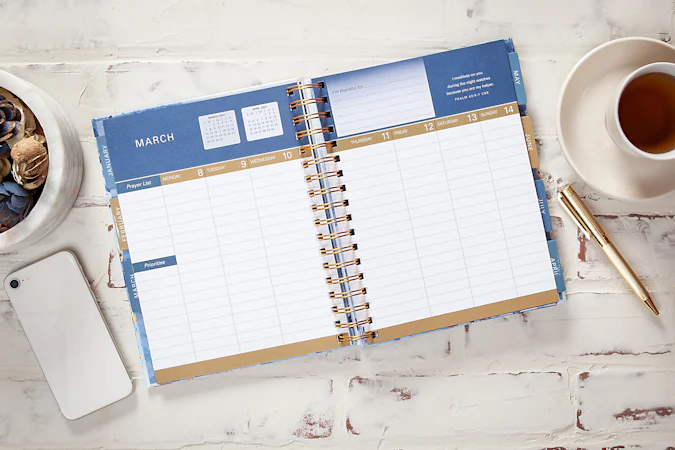 For I Know the Plans (2027 Planner) spiral hardcover - interior image