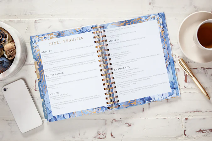 For I Know the Plans (2027 Planner) spiral hardcover - interior image