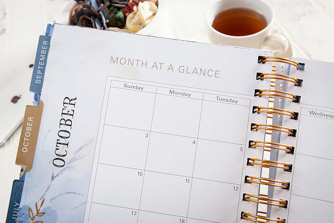 For I Know the Plans (2027 Planner) spiral hardcover - interior image
