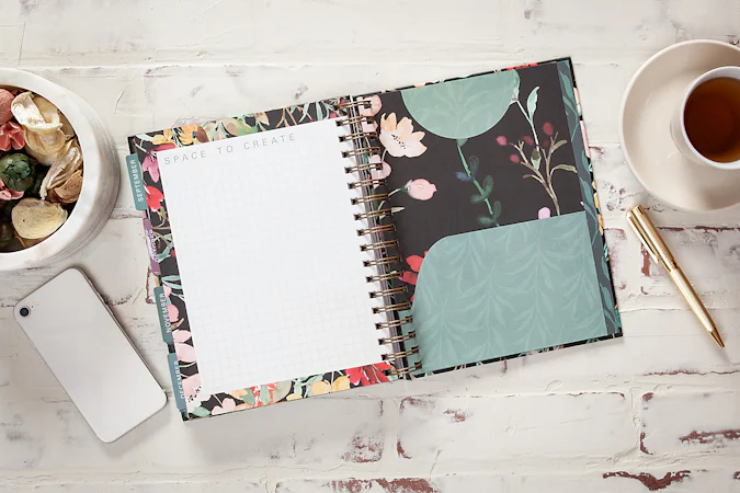 Think on These Things (2027 planner) spiral hardcover - interior image